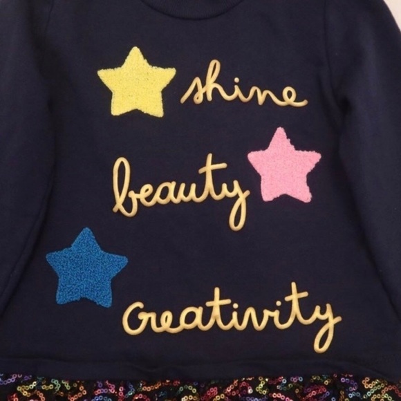 Kate Mack by Biscotti Sweatshirt Dress size 4 - Picture 3 of 7